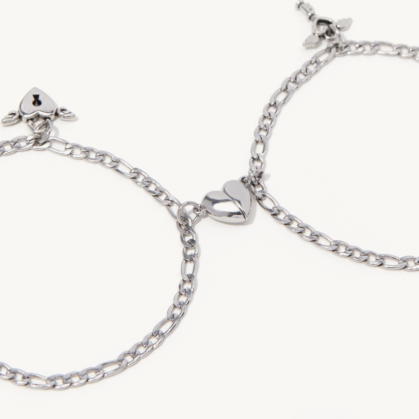 Magnetic Love Chain Bracelet Set
